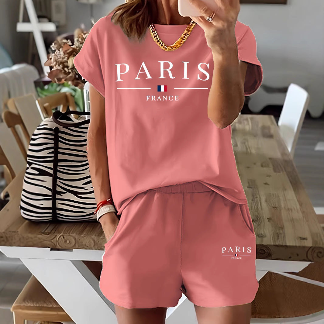 Fashion Comfort Printing Slimming Shorts Summer Casual Women's Clothing