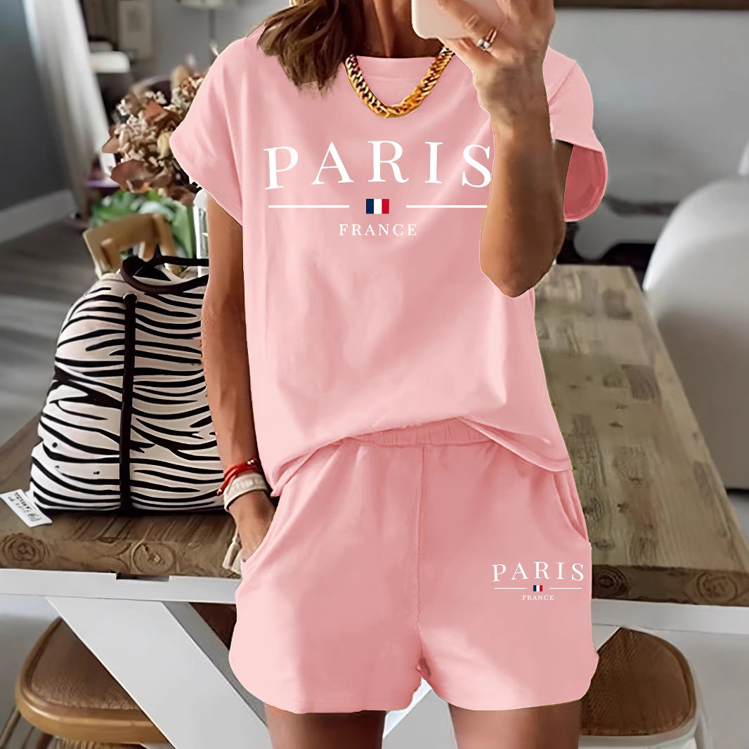 Fashion Comfort Printing Slimming Shorts Summer Casual Women's Clothing