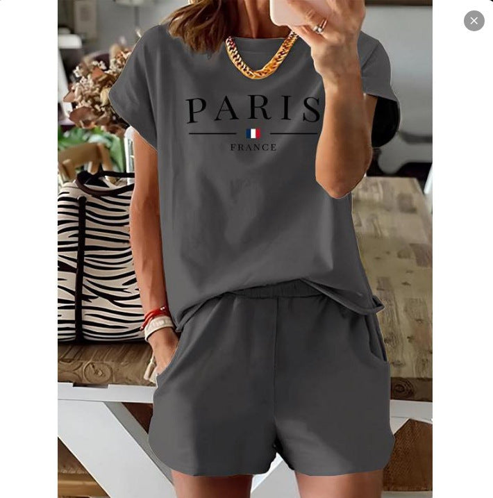 Fashion Comfort Printing Slimming Shorts Summer Casual Women's Clothing