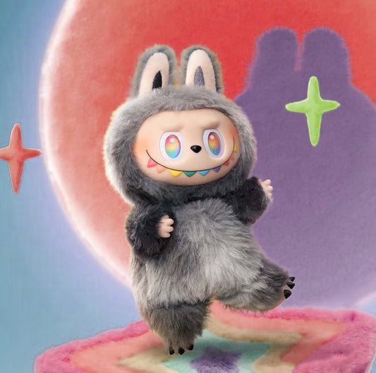 Originales Popmart the Monsters Exciting Macaron Plush Toys Mystery Boxes Labubu Doll Anime Action Figures Christmas Decorations