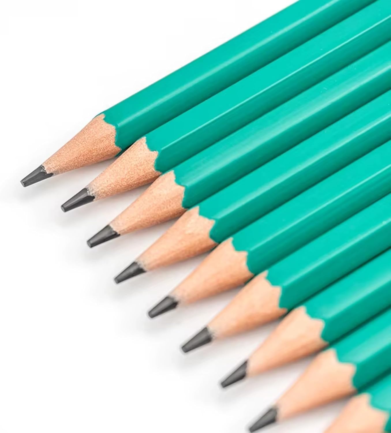 Nexa World 24-Pack Red Wood HB Pencils with Erasers – Durable Graphite Writing Pencils for School, Office, Classroom & Home Use