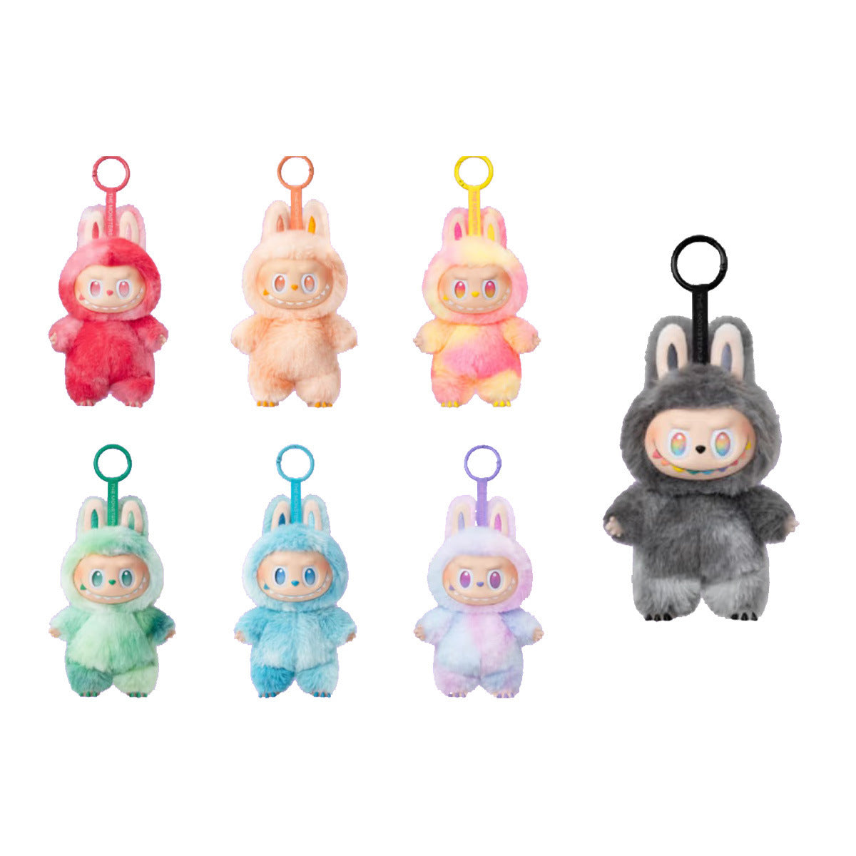 Originales Popmart the Monsters Exciting Macaron Plush Toys Mystery Boxes Labubu Doll Anime Action Figures Christmas Decorations